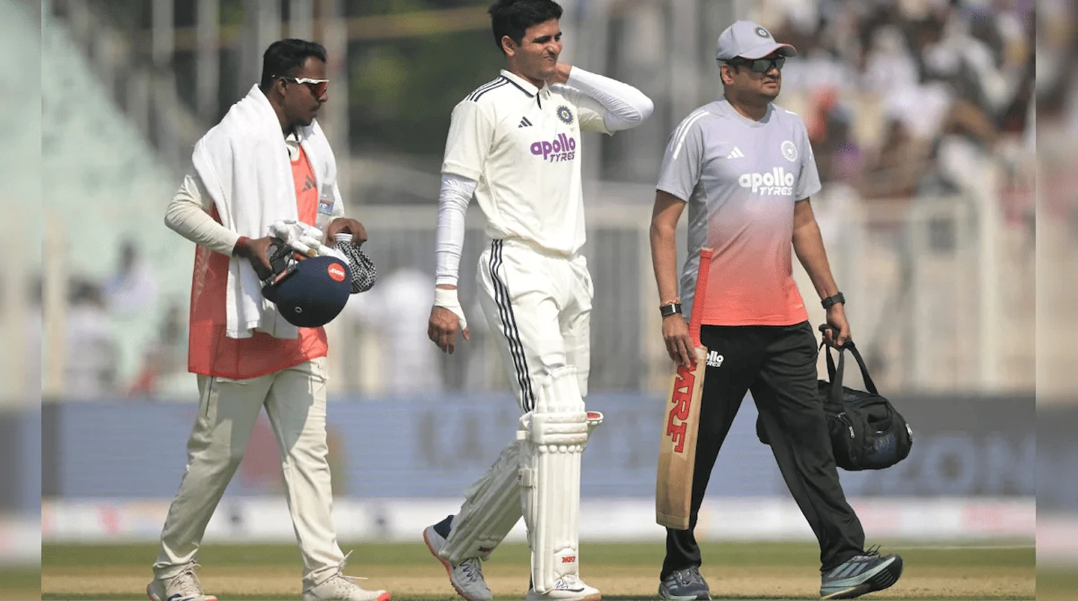 Shubman Gill hospitalised, to play no further part in Kolkata Test